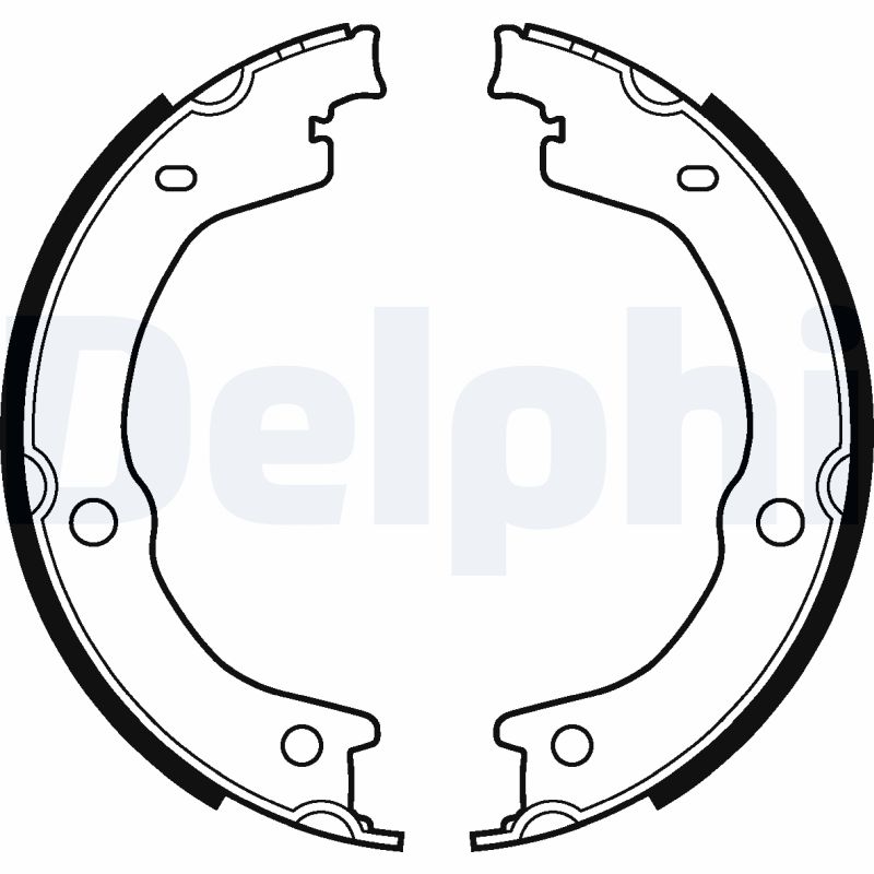 DELPHI LS2118_DEL Fékpofa