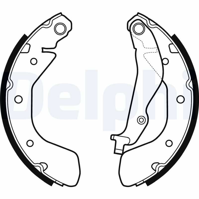 DELPHI Fékpofa LS2134_DEL