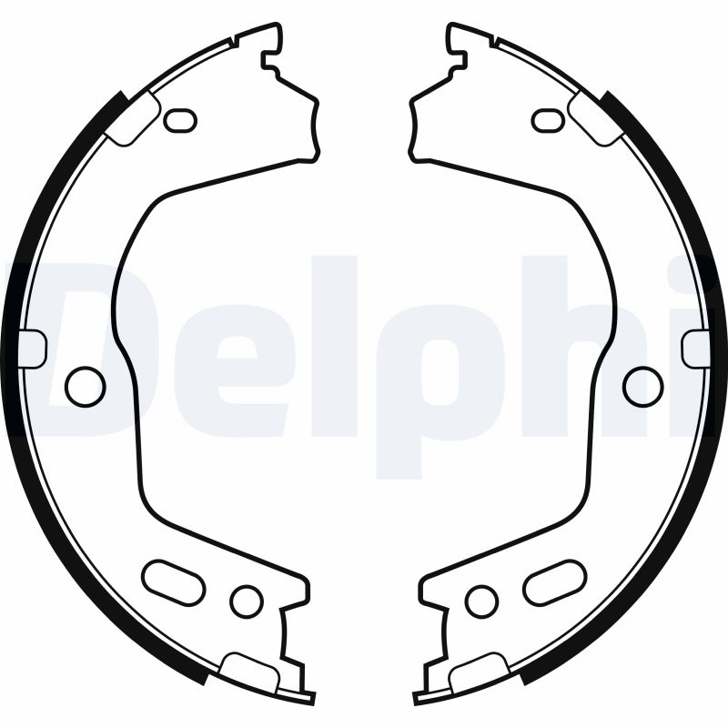 DELPHI Fékpofa LS2154_DEL