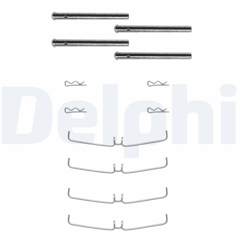 DELPHI Tartozékkészlet, tárcsafékbetét LX0004_DEL