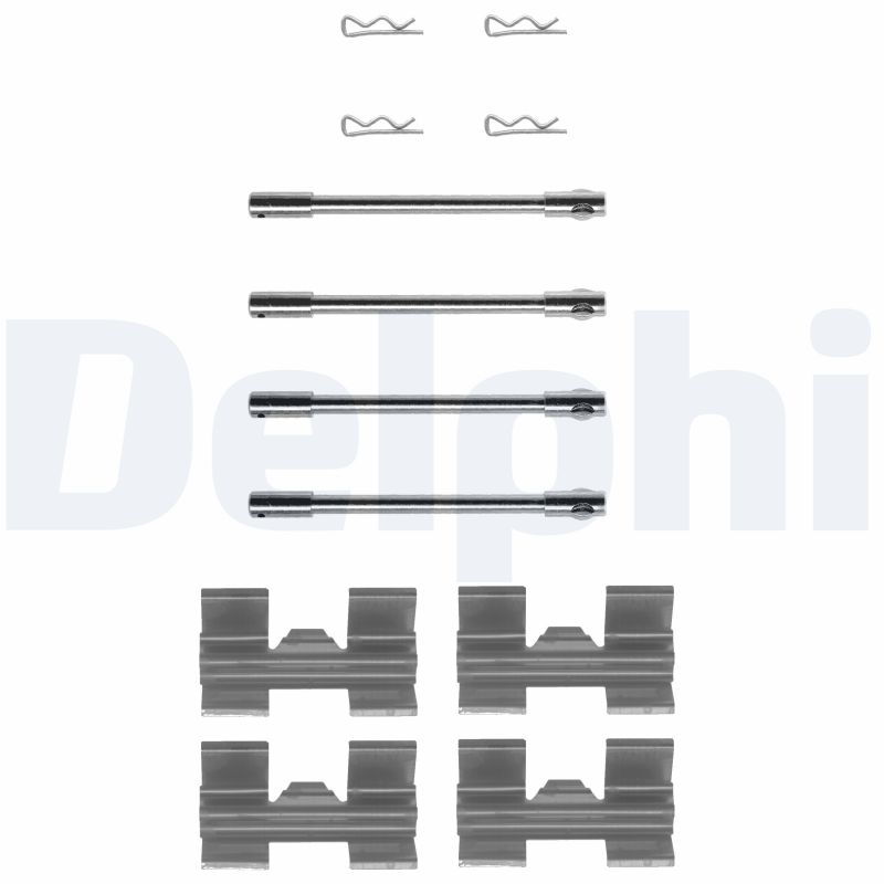 DELPHI Tartozékkészlet, tárcsafékbetét LX0031_DEL