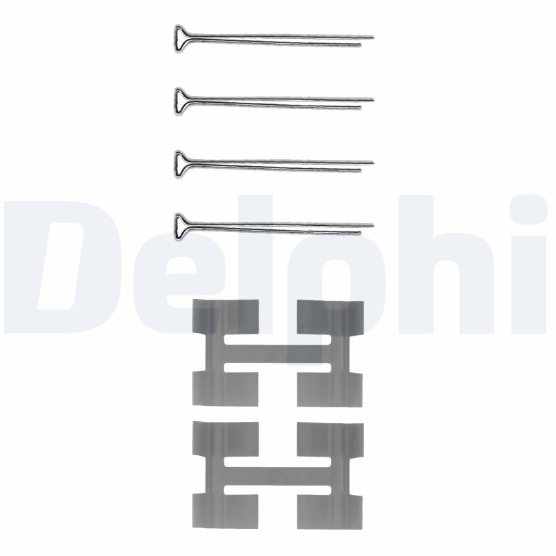 DELPHI Tartozékkészlet, tárcsafékbetét LX0033_DEL