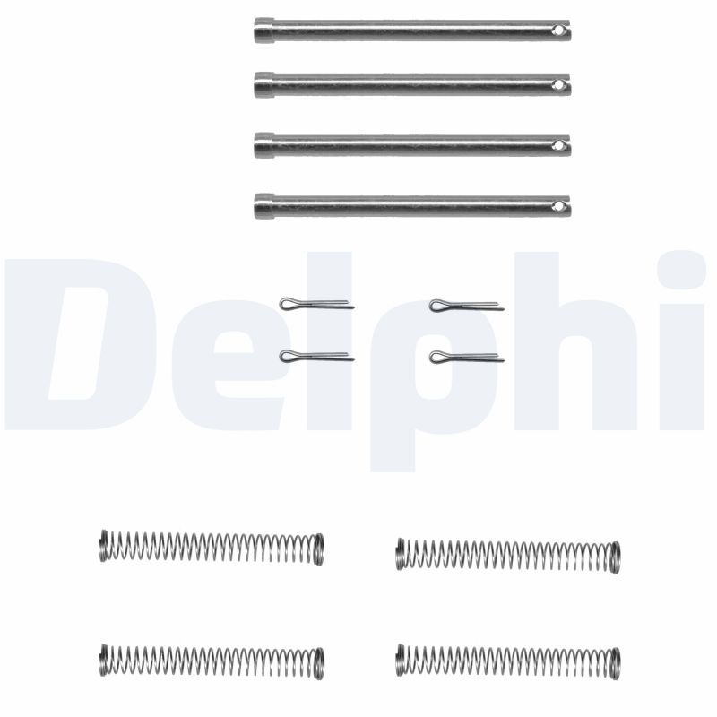 DELPHI Tartozékkészlet, tárcsafékbetét LX0097_DEL