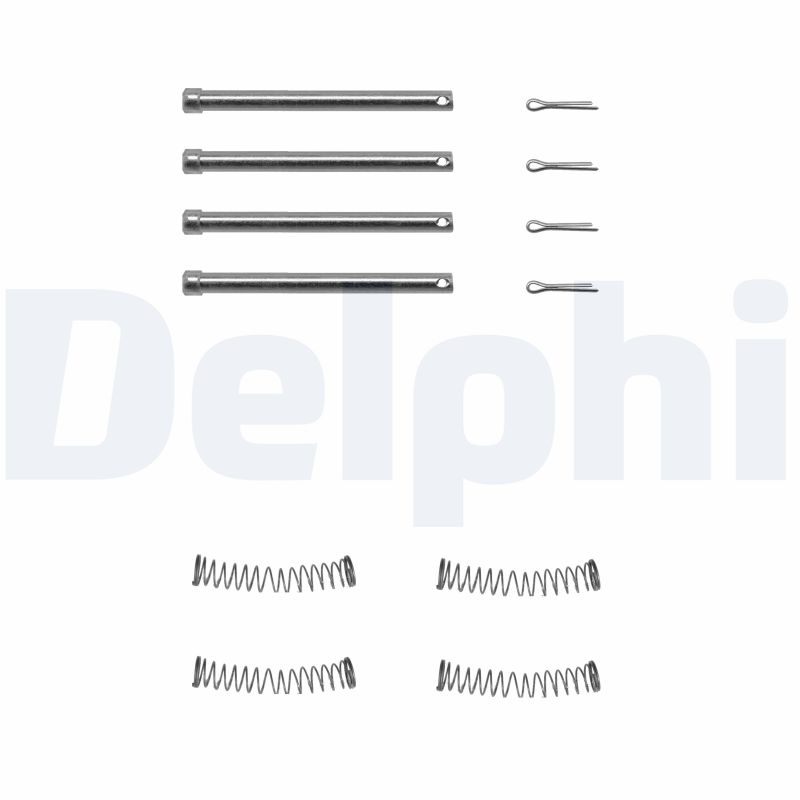 DELPHI Tartozékkészlet, tárcsafékbetét LX0233_DEL