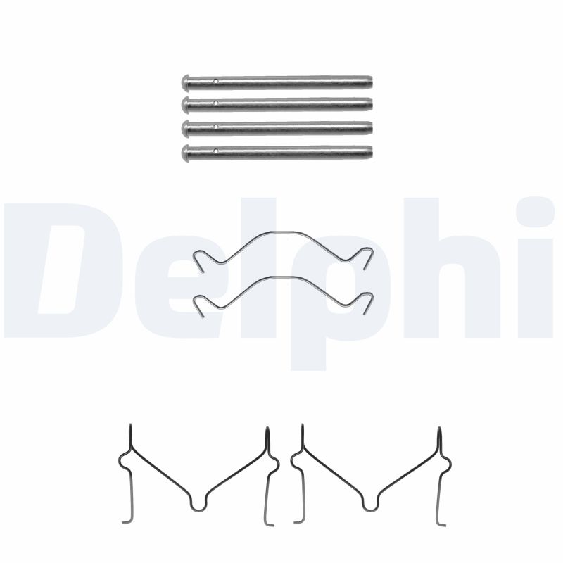 DELPHI Tartozékkészlet, tárcsafékbetét LX0306_DEL