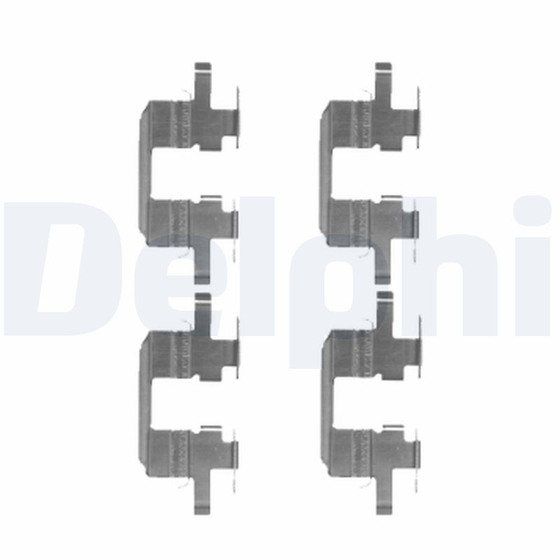 DELPHI Tartozékkészlet, tárcsafékbetét LX0472_DEL