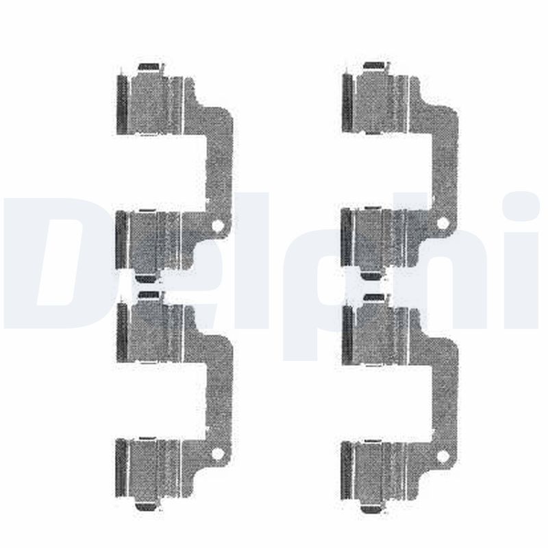 DELPHI Tartozékkészlet, tárcsafékbetét LX0486_DEL