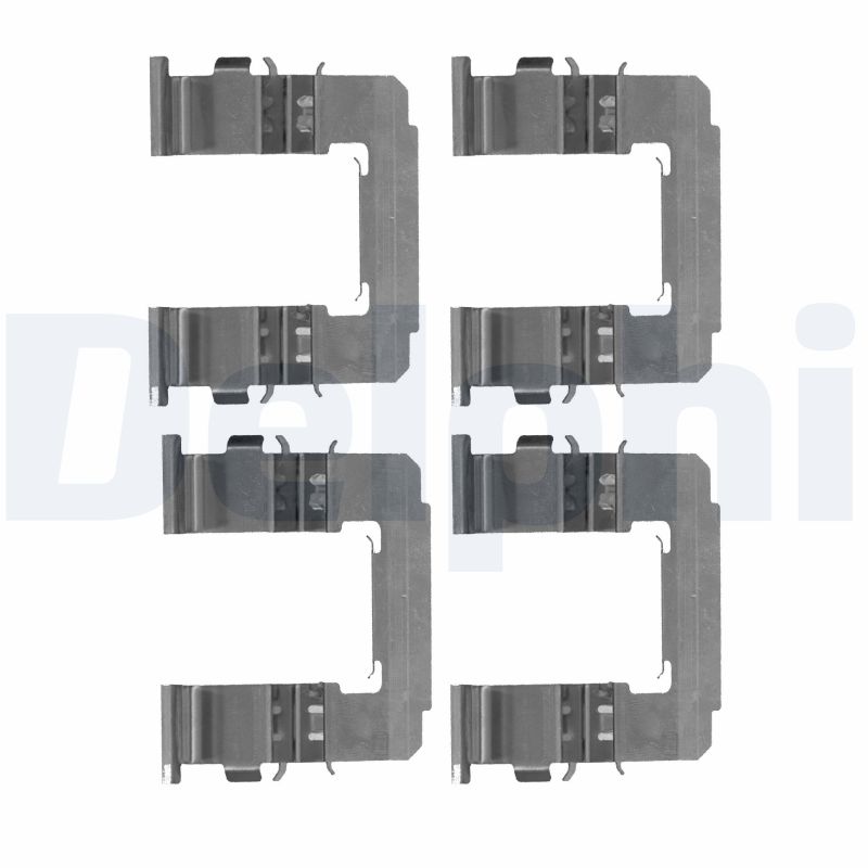 DELPHI Tartozékkészlet, tárcsafékbetét LX0487_DEL