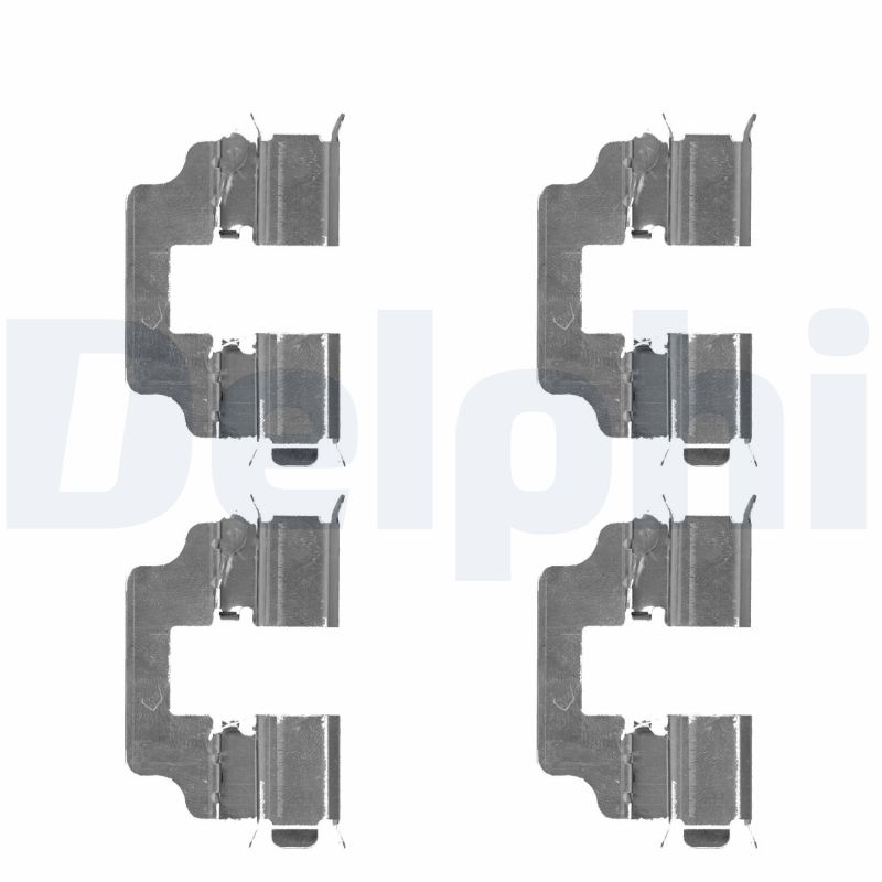 DELPHI Tartozékkészlet, tárcsafékbetét LX0493_DEL