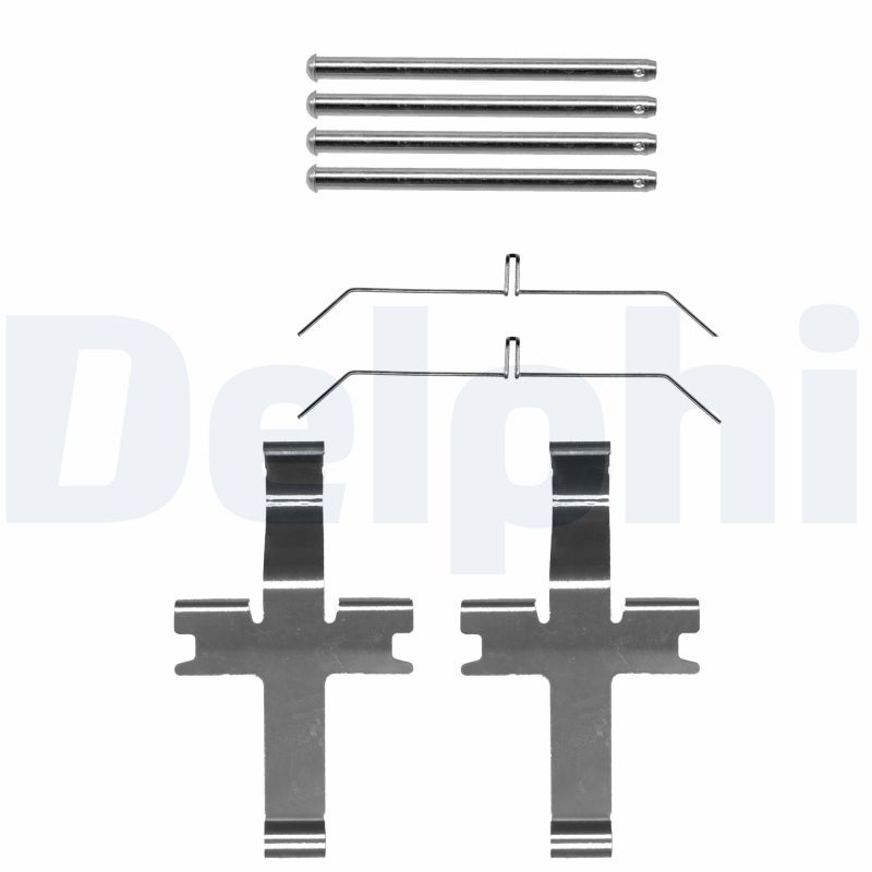 DELPHI Tartozékkészlet, tárcsafékbetét LX0495_DEL