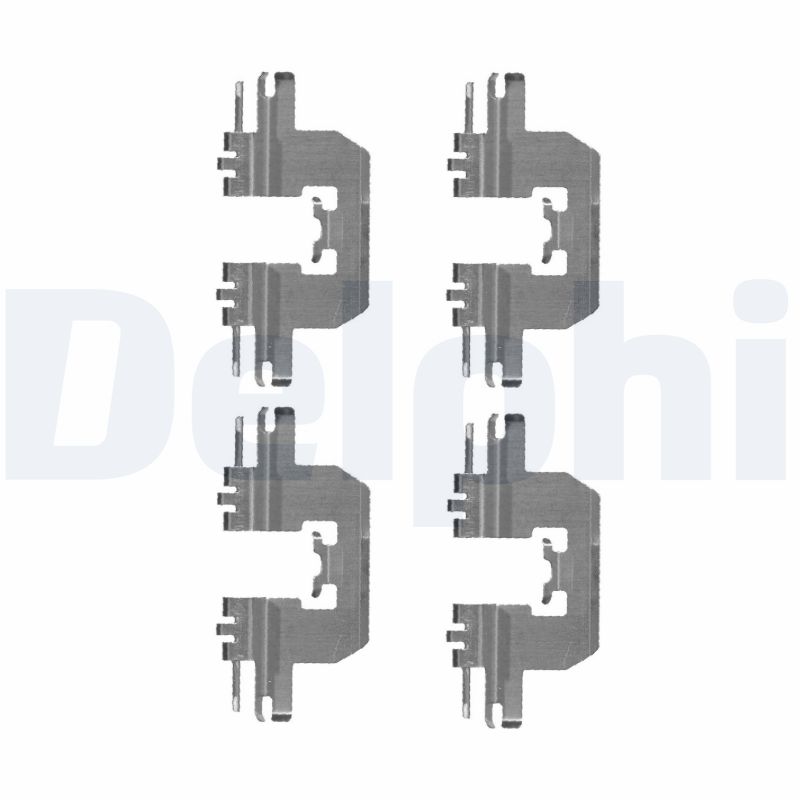 DELPHI Tartozékkészlet, tárcsafékbetét LX0524_DEL