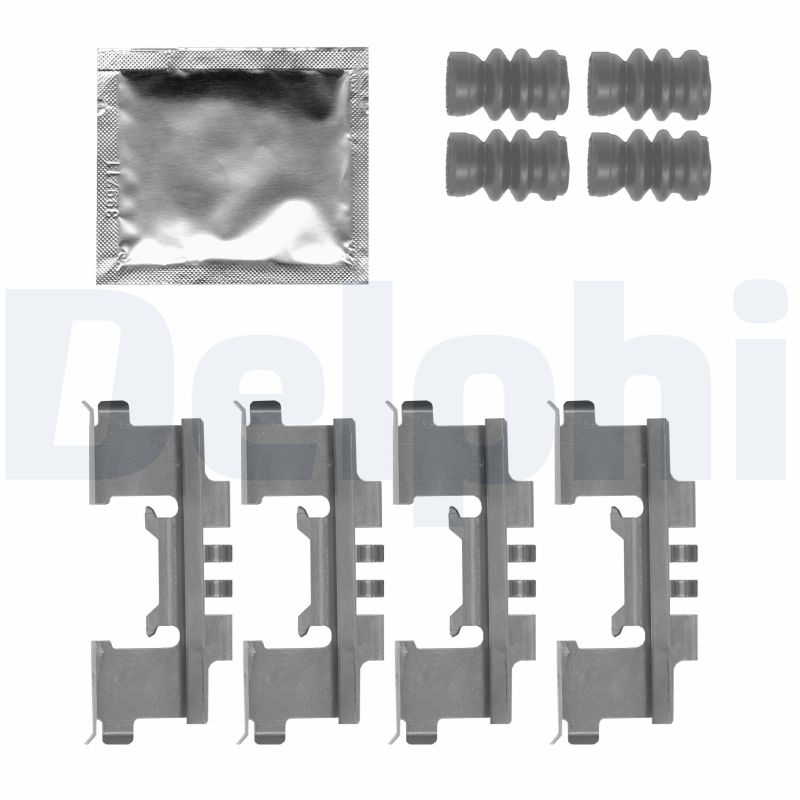 DELPHI Tartozékkészlet, tárcsafékbetét LX0547_DEL