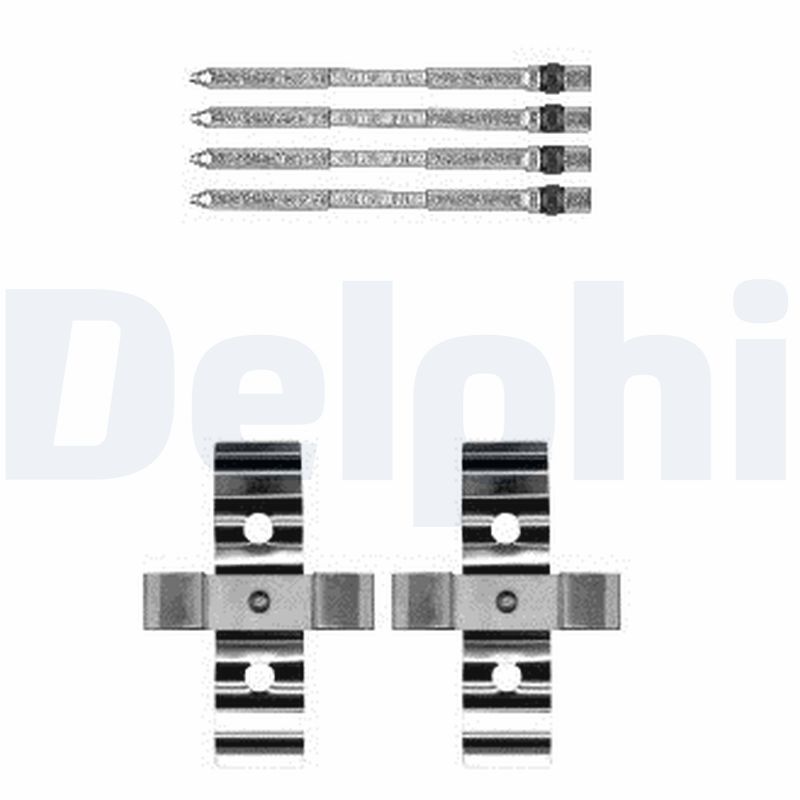 DELPHI Tartozékkészlet, tárcsafékbetét LX0604_DEL