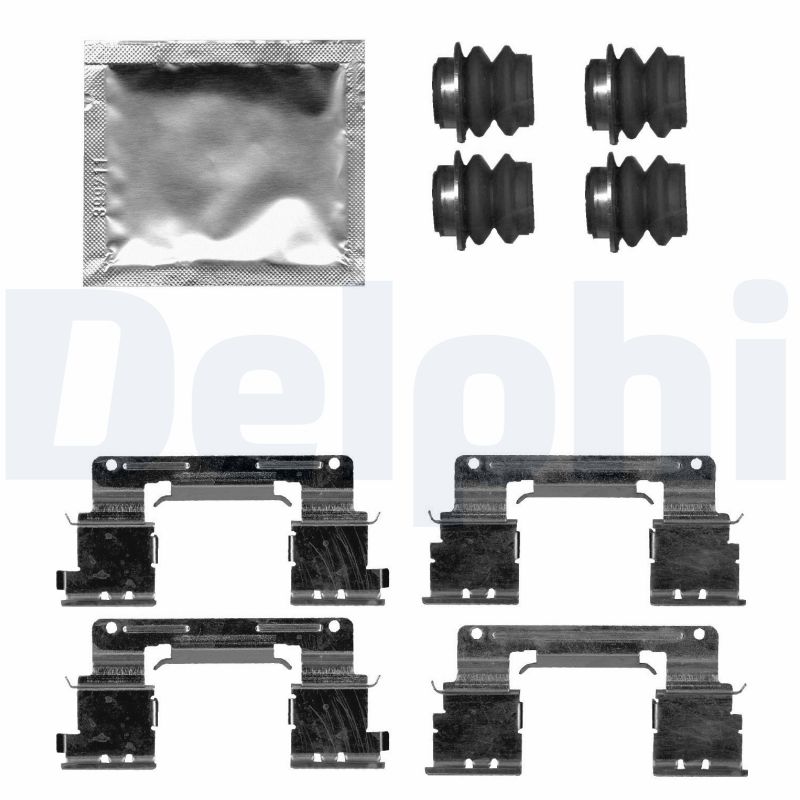 DELPHI Tartozékkészlet, tárcsafékbetét LX0619_DEL