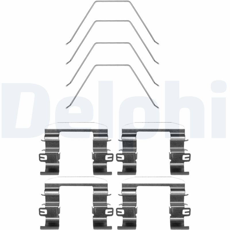 DELPHI Tartozékkészlet, tárcsafékbetét LX0669_DEL