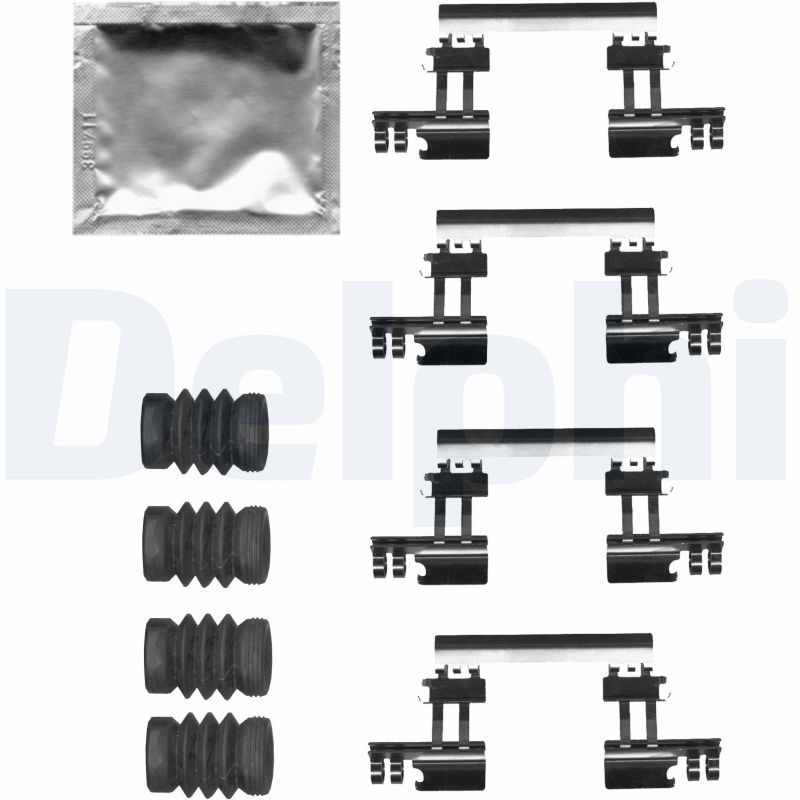 DELPHI Tartozékkészlet, tárcsafékbetét LX0679_DEL