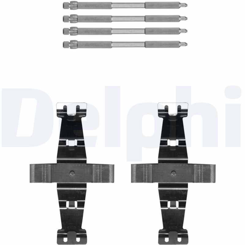 DELPHI Tartozékkészlet, tárcsafékbetét LX0693_DEL