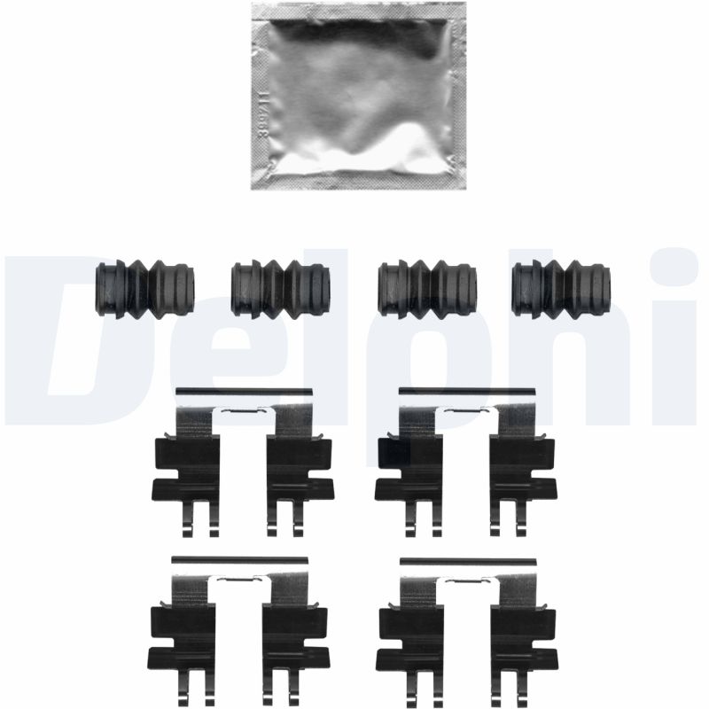 DELPHI Tartozékkészlet, tárcsafékbetét LX0695_DEL