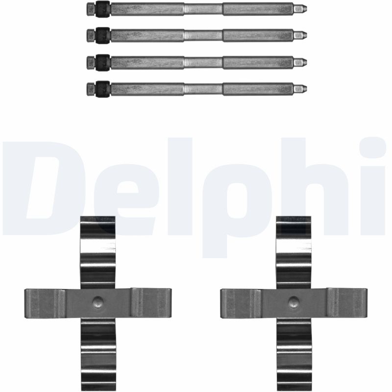 DELPHI Tartozékkészlet, tárcsafékbetét LX0703_DEL