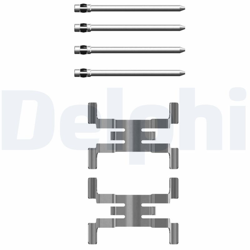 DELPHI Tartozékkészlet, tárcsafékbetét LX0751_DEL