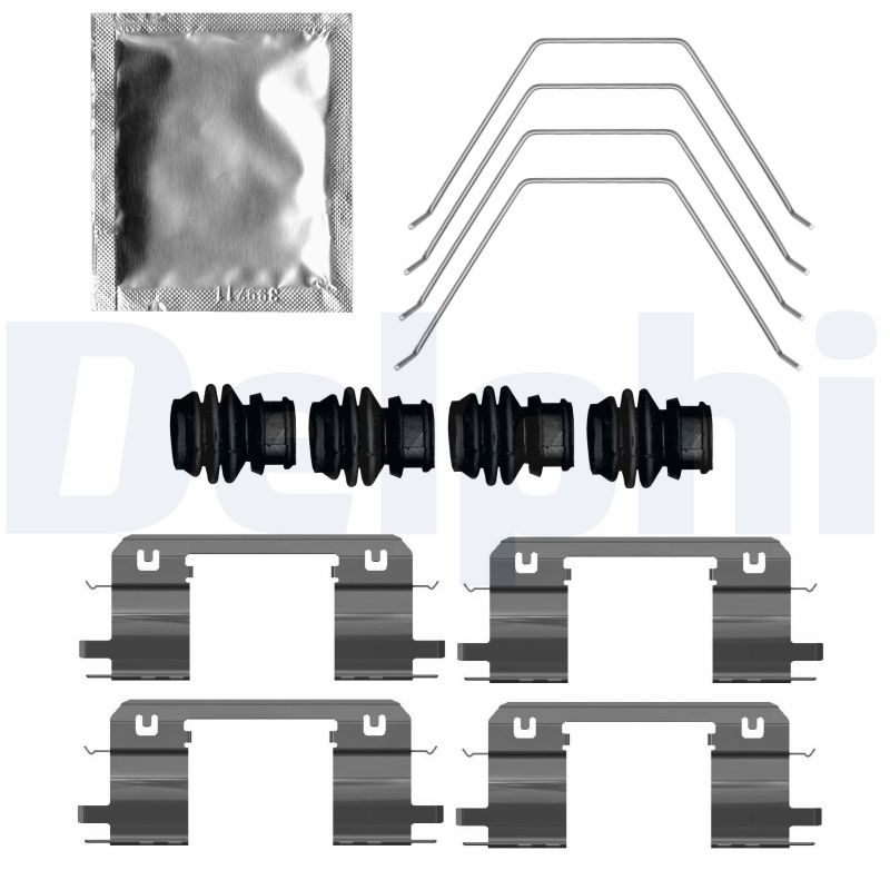 DELPHI Tartozékkészlet, tárcsafékbetét LX0788_DEL