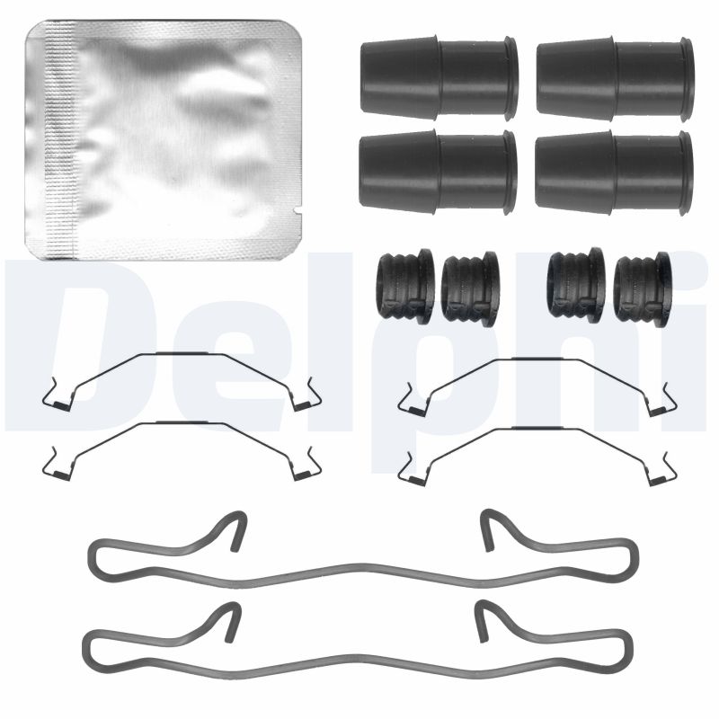 DELPHI Tartozékkészlet, tárcsafékbetét LX0790_DEL