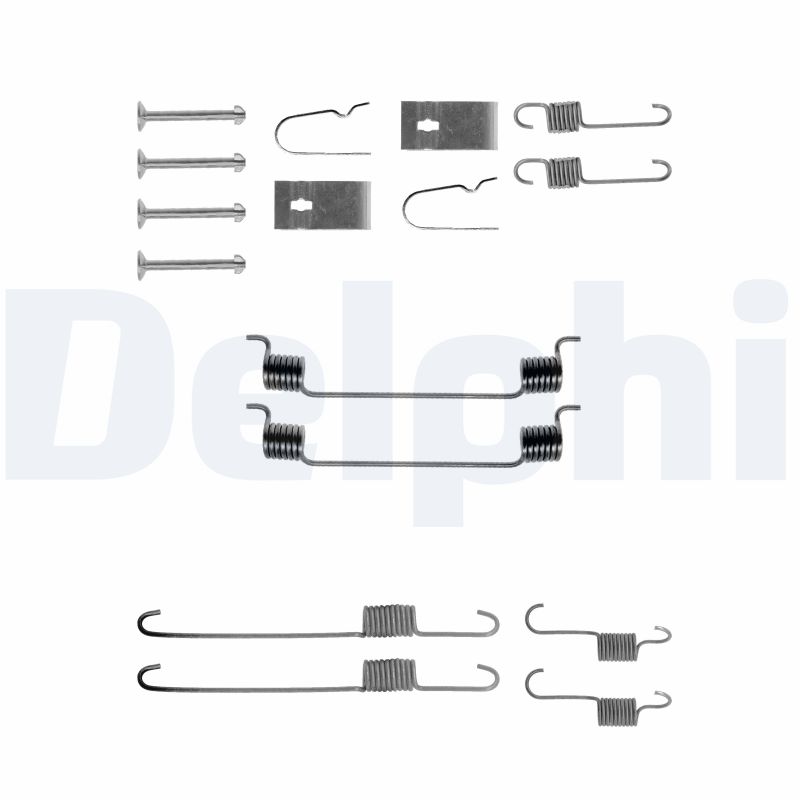 DELPHI Tartozékkészlet, fékpofa LY1142_DEL