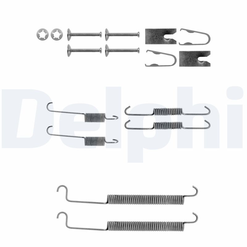 DELPHI Tartozékkészlet, fékpofa LY1305_DEL