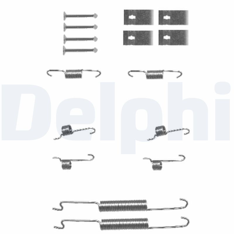DELPHI Tartozékkészlet, fékpofa LY1341_DEL