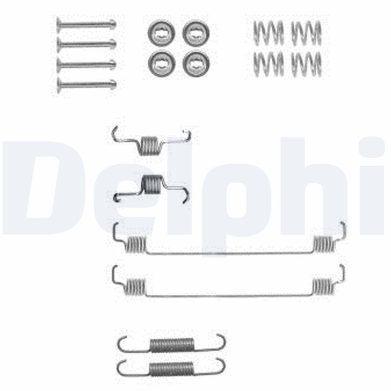 DELPHI Tartozékkészlet, fékpofa LY1376_DEL