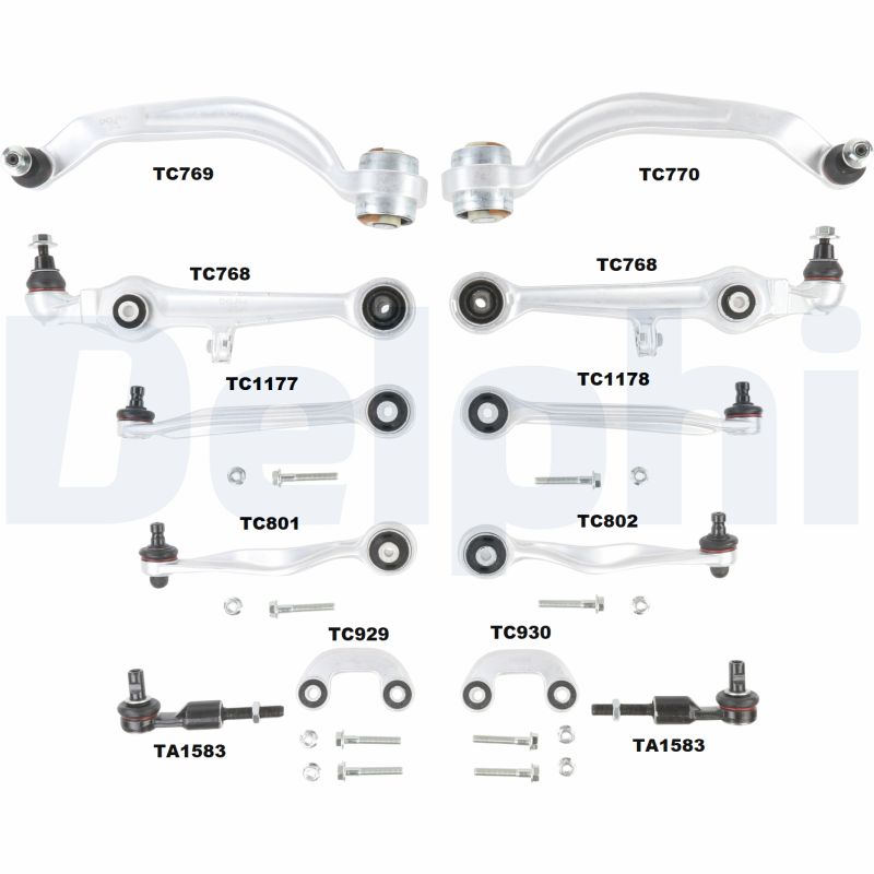 DELPHI Lengőkar felújító készlet TC1300KIT_DEL