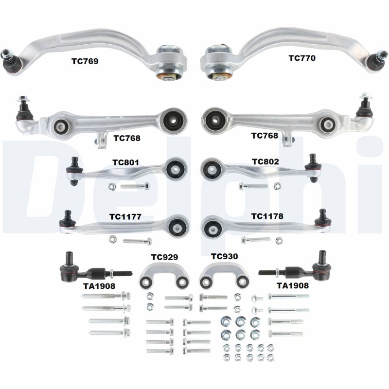 DELPHI Lengőkar felújító készlet TC1400KIT_DEL