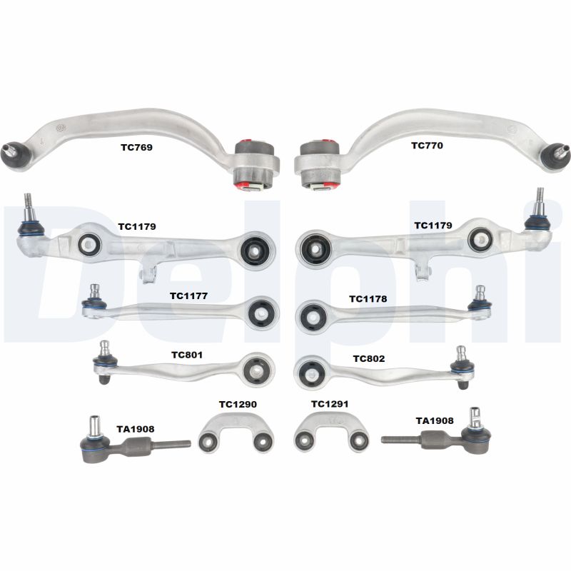 DELPHI Lengőkar felújító készlet TC1500KIT_DEL