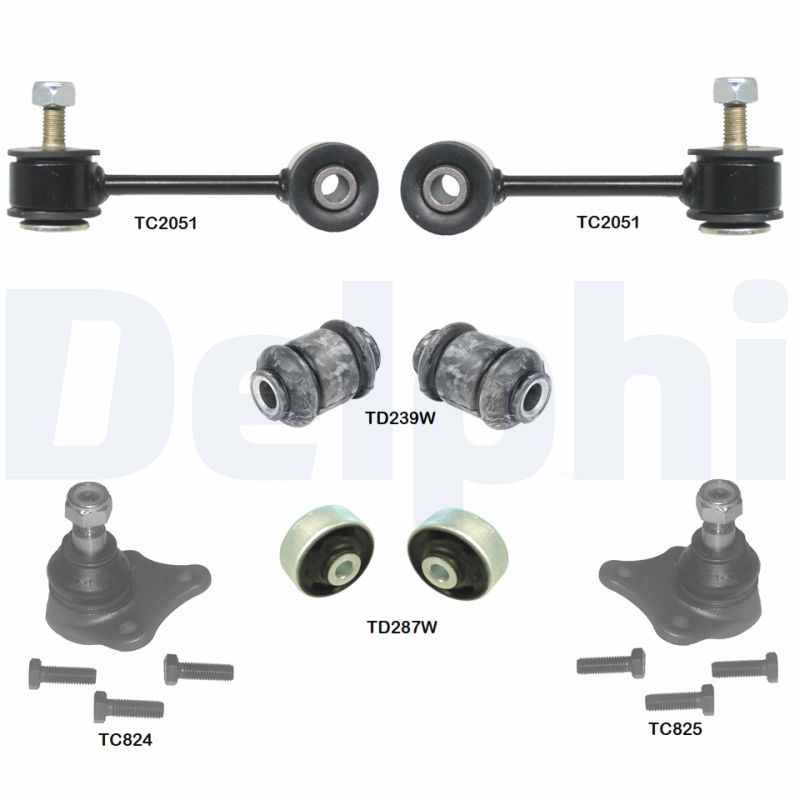 DELPHI Lengőkar felújító készlet TC1970KIT_DEL