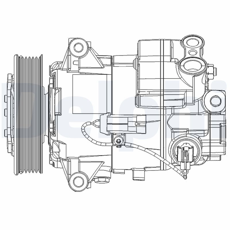 DELPHI Klímakompresszor TSP0155947_DEL