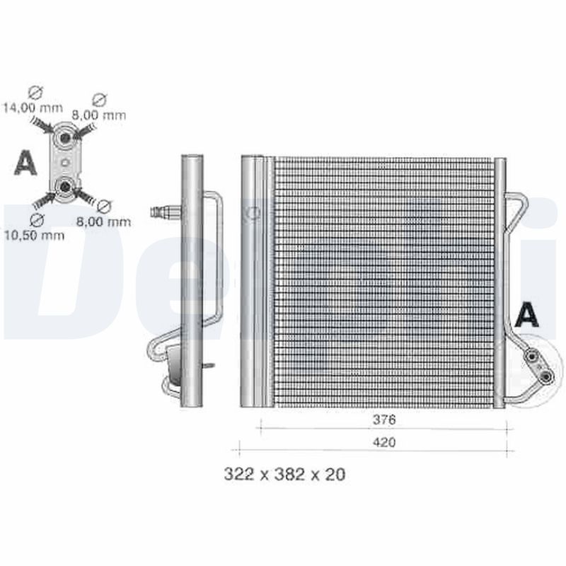 DELPHI Klímahűtő TSP0225320_DEL