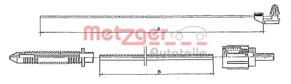 METZGER Gázbowden 10.0381_METZ