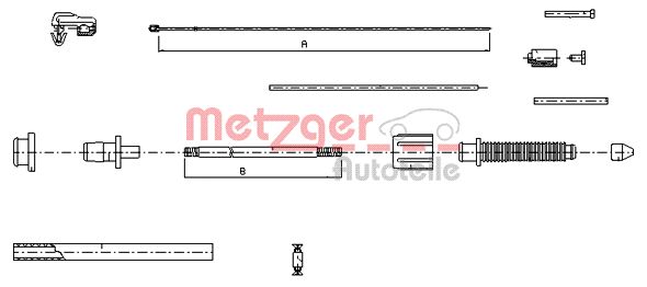 METZGER Gázbowden 10.0382_METZ