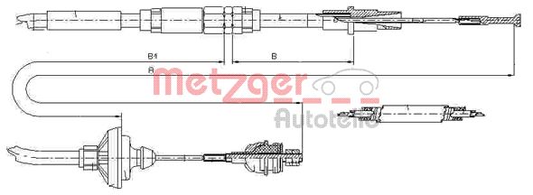 METZGER Kuplungbowden 10.3149_METZ