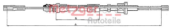 METZGER Kézifék bowden 10.471_METZ