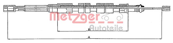 METZGER Kézifék bowden 10.739_METZ