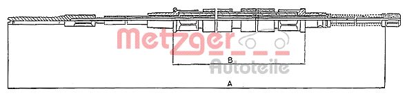 METZGER Kézifék bowden 10.743_METZ