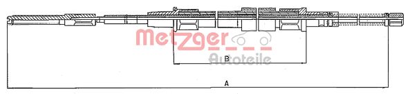 METZGER Kézifék bowden 10.748_METZ