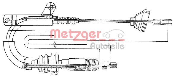 METZGER Kézifék bowden 10.817_METZ