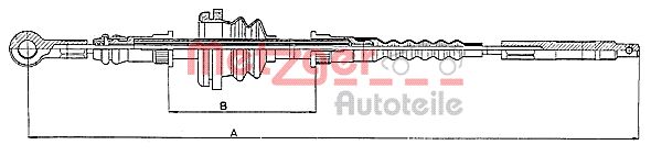 METZGER Kézifék bowden 10.9845_METZ