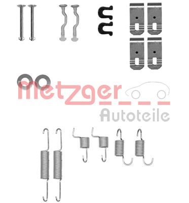 METZGER Tartozékkészlet, fékpofa 105-0028_METZ