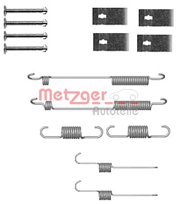 METZGER Tartozékkészlet, fékpofa 105-0846_METZ