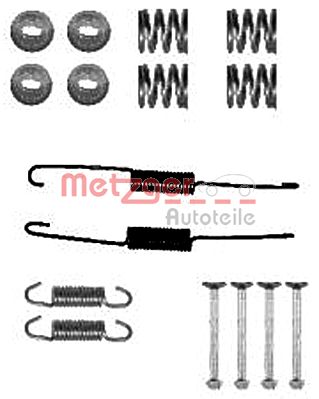 METZGER Tartozékkészlet, fékpofa 105-0879_METZ