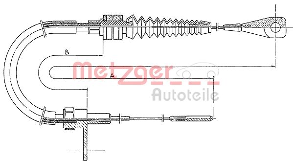 METZGER Gázbowden 11.0651_METZ