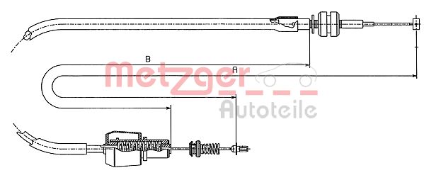 METZGER Gázbowden 11.1247_METZ